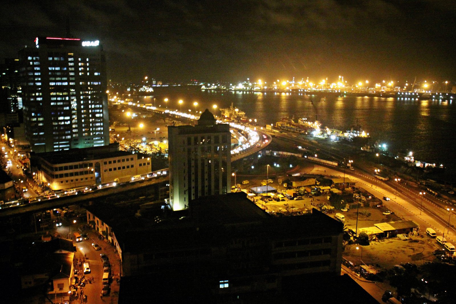 Lagos state night view